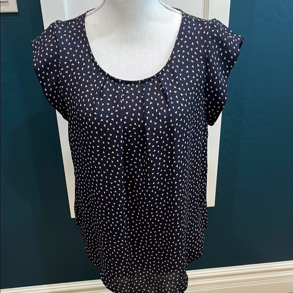 Sweet Rain scoop neck blouse